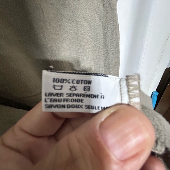 Oh My Gauze! Khaki Tank Top L/XL - delicious looking top of cotton - - Picture 6 of 10